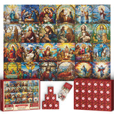 Calendrier de l'Avent Puzzle Jigsaw de la Vie de Jésus 1000 Pièces